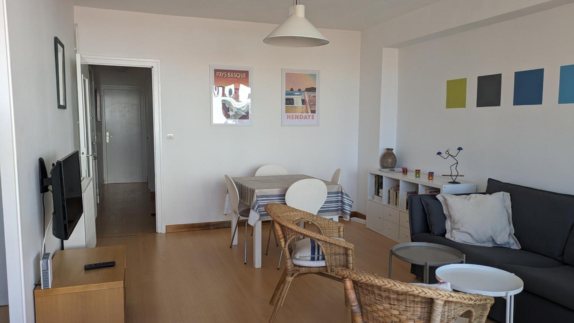 Appartement 3 Pieces Au Coeur D'Hendaye Plage Dış mekan fotoğraf